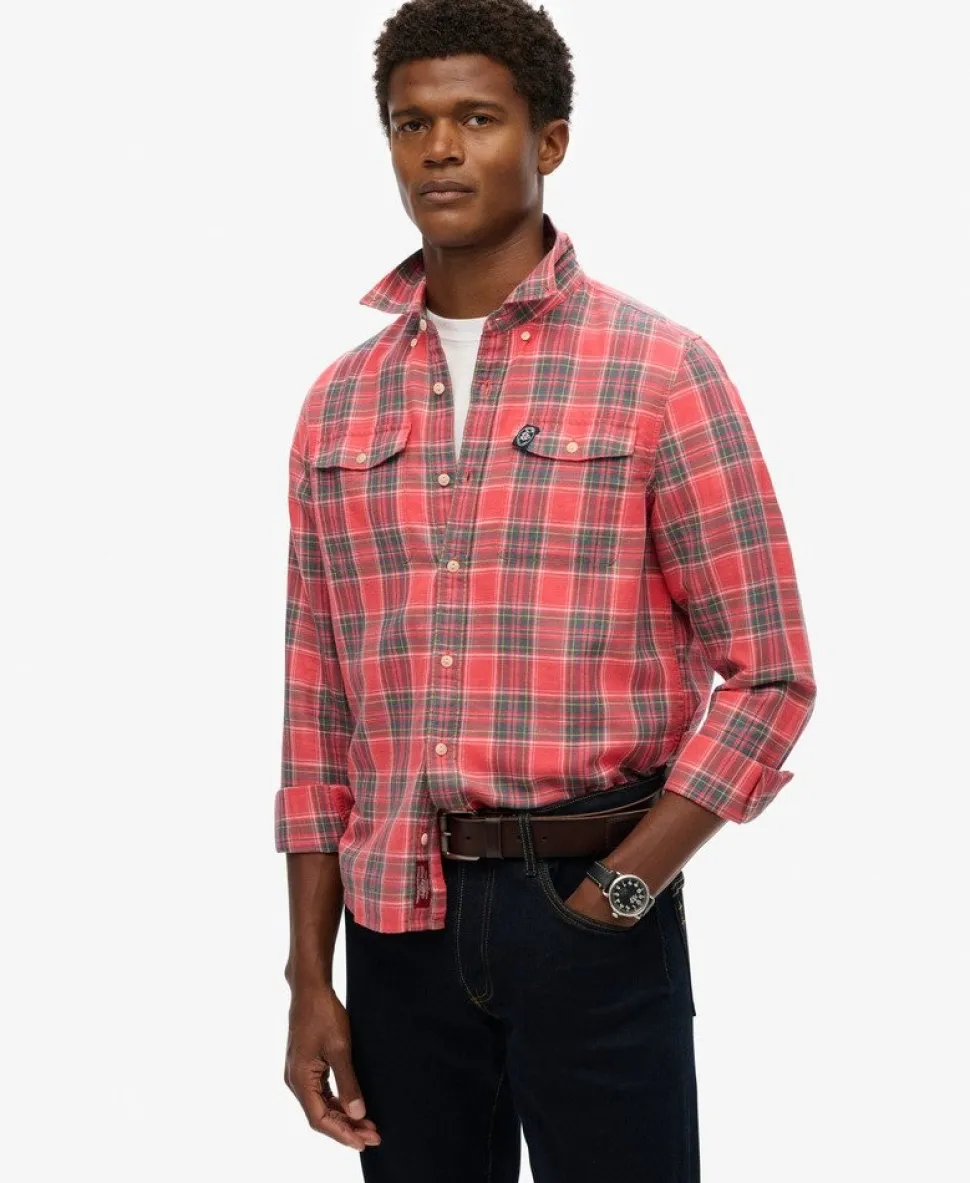 The Merchant Store - Linen Check Shirt