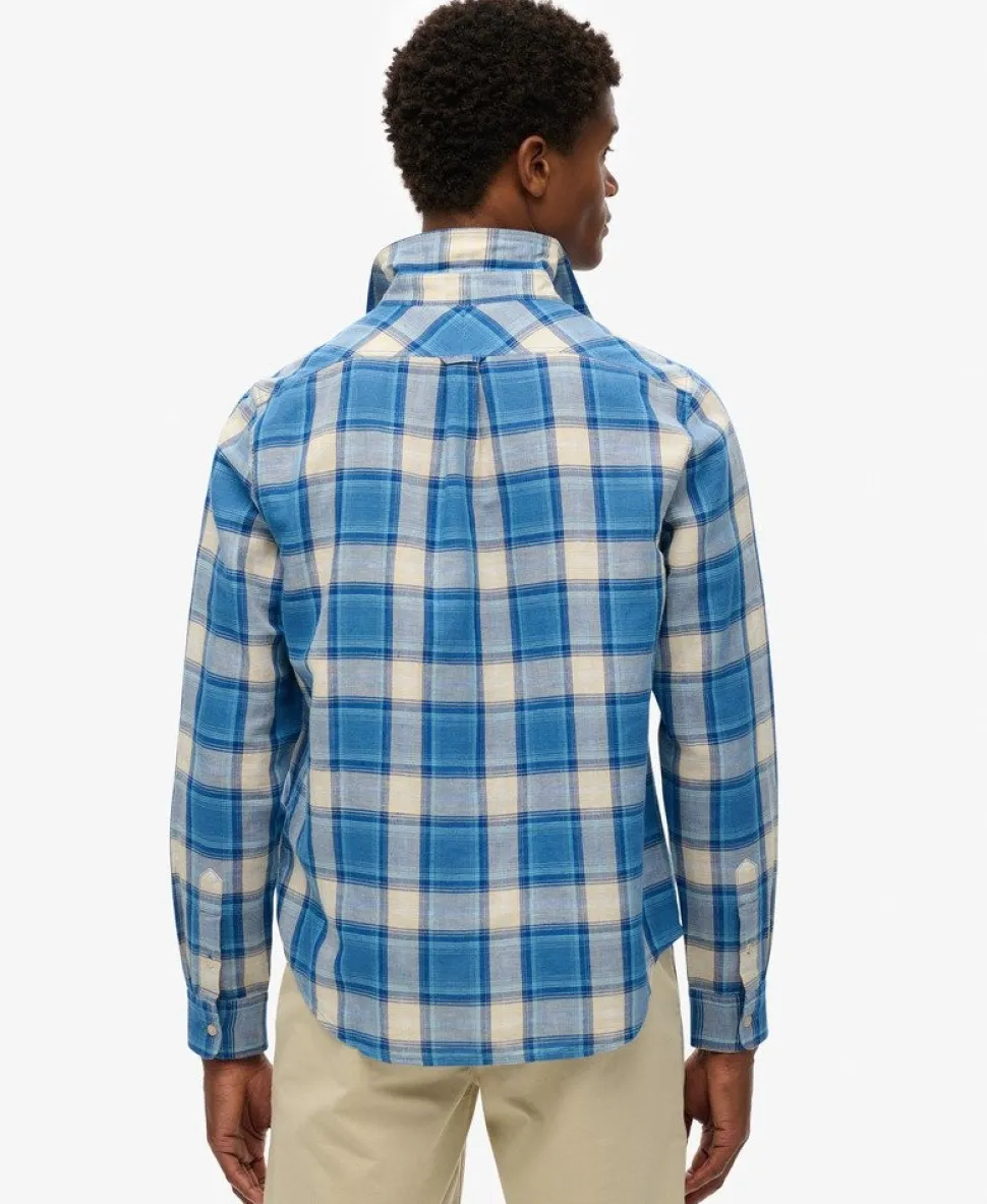 The Merchant Store - Linen Check Shirt