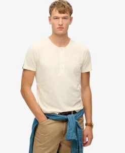 The Merchant Store - Short Sleeve Henley Top