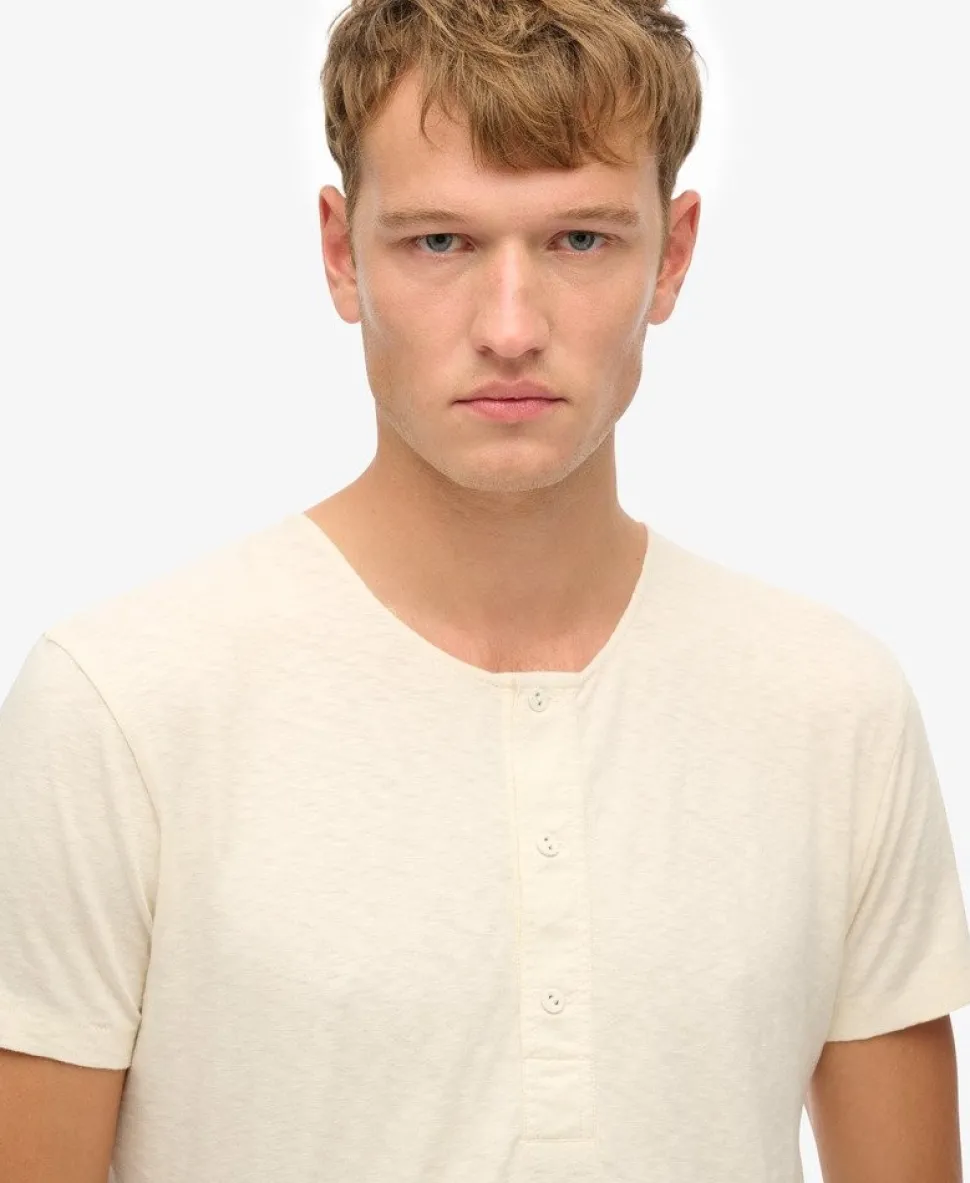 The Merchant Store - Short Sleeve Henley Top