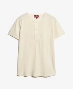 The Merchant Store - Short Sleeve Henley Top