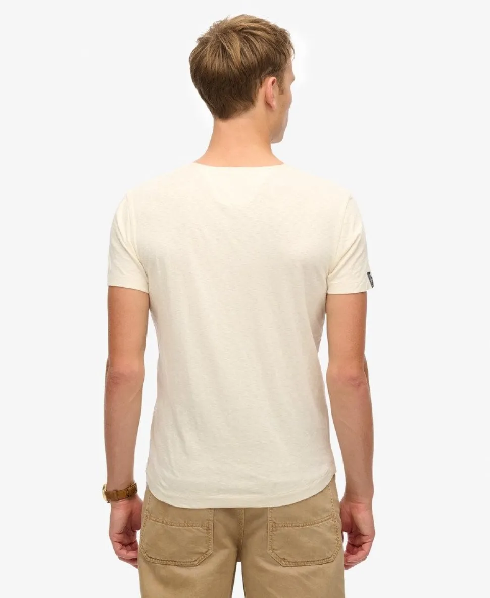 The Merchant Store - Short Sleeve Henley Top