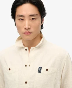 The Merchant Store - Short Sleeve Textured Shirt