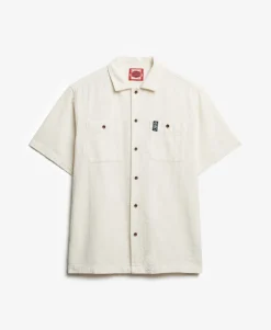 The Merchant Store - Short Sleeve Textured Shirt