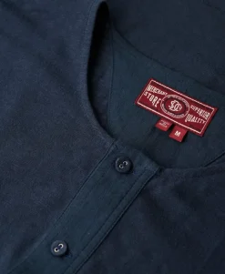 The Merchant Store - Short Sleeve Henley Top