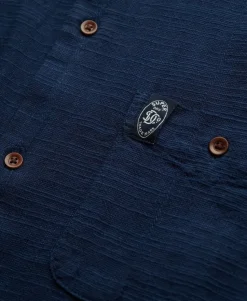 The Merchant Store - Short Sleeve Textured Shirt