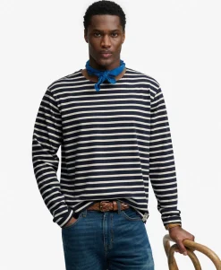 The Merchant Store - Stripe Long Sleeve Top