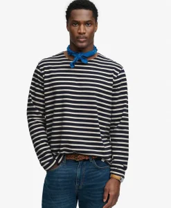 The Merchant Store - Stripe Long Sleeve Top