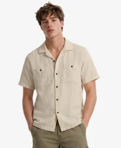 The Merchant Store - Textured Short Sleeve Shirt