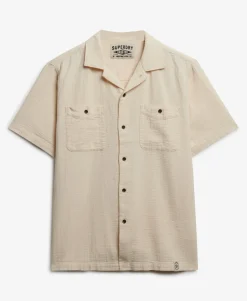 The Merchant Store - Textured Short Sleeve Shirt