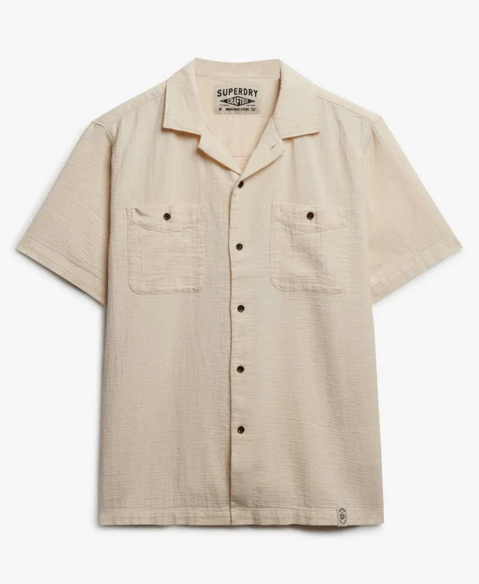 The Merchant Store - Textured Short Sleeve Shirt