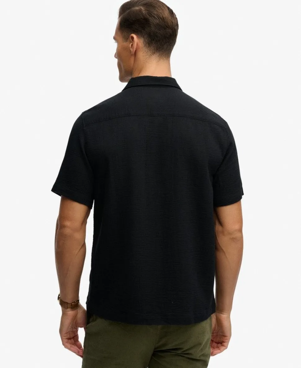 The Merchant Store - Textured Short Sleeve Shirt