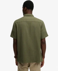 The Merchant Store - Textured Short Sleeve Shirt