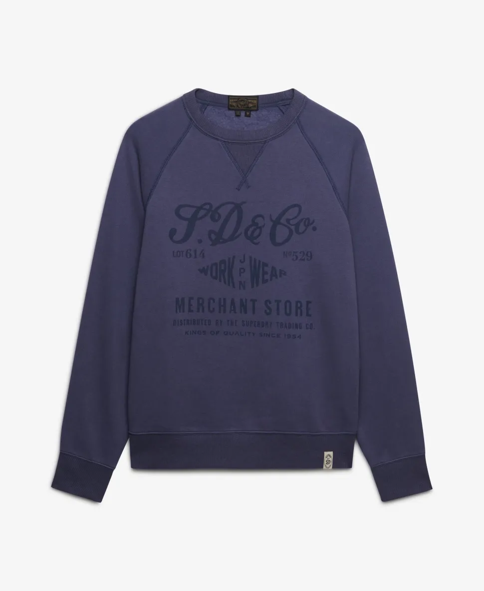The Merchant Store - Vintage Print Sweatshirt