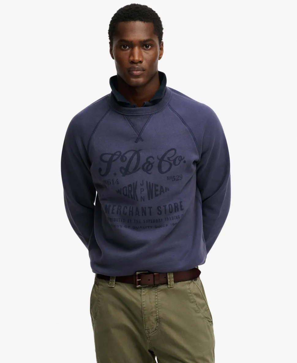 The Merchant Store - Vintage Print Sweatshirt