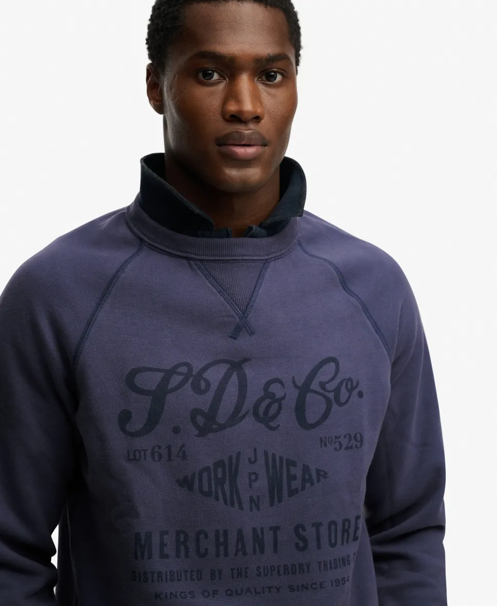 The Merchant Store - Vintage Print Sweatshirt