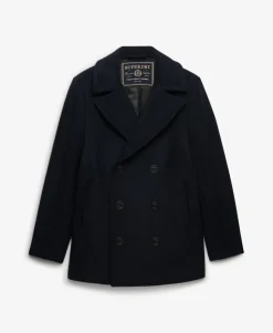The Merchant Store - Wool Blend Pea Coat
