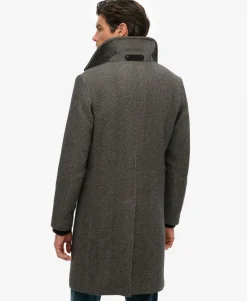 The Merchant Store - Wool Blend Long Coat
