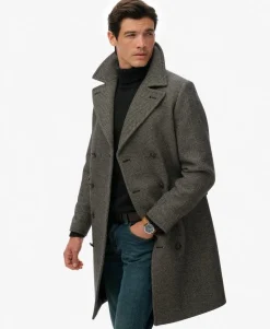The Merchant Store - Wool Blend Long Coat