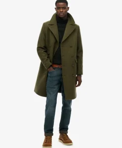The Merchant Store - Wool Blend Long Coat