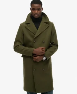 The Merchant Store - Wool Blend Long Coat