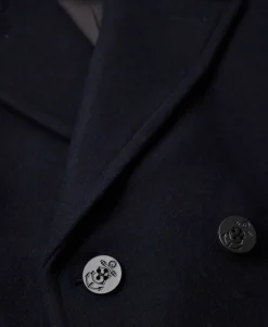 The Merchant Store - Wool Blend Pea Coat