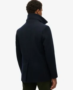 The Merchant Store - Wool Blend Pea Coat