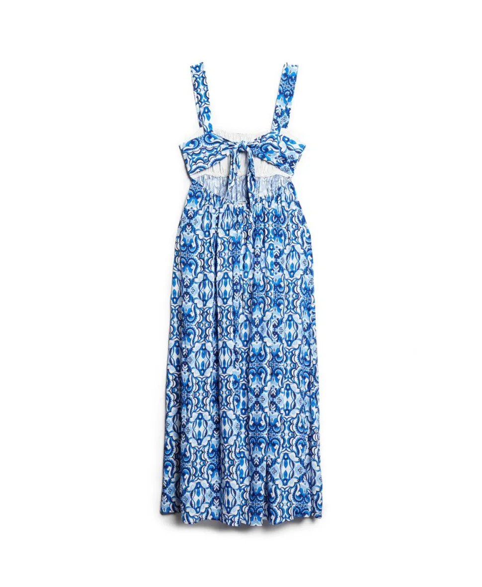 Tie Back Maxi Dress