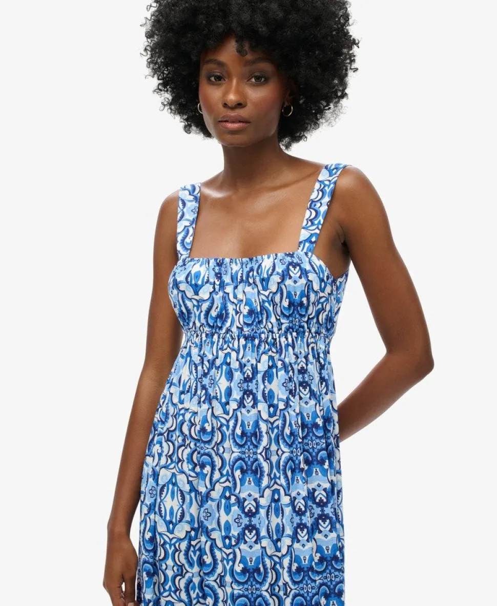 Tie Back Maxi Dress