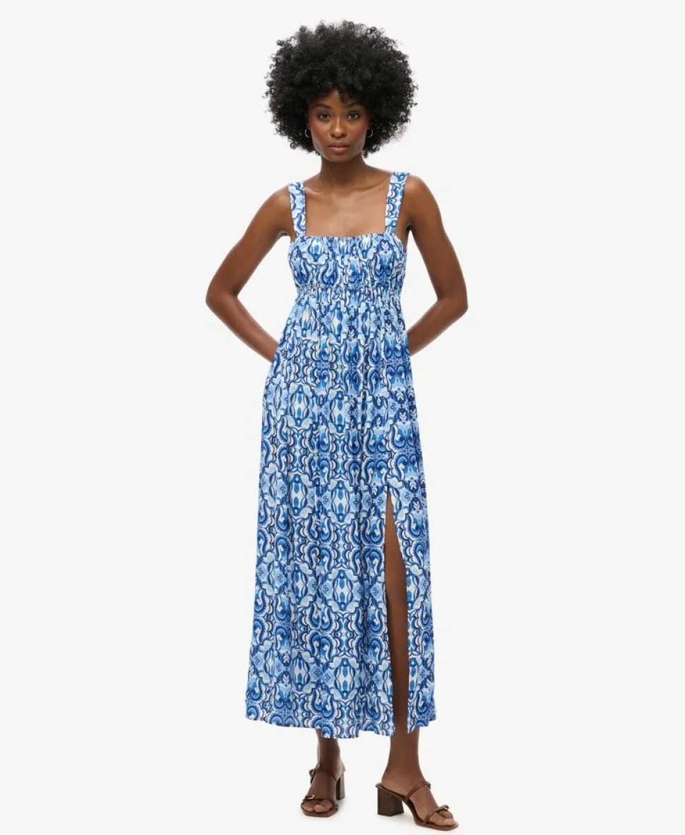 Tie Back Maxi Dress
