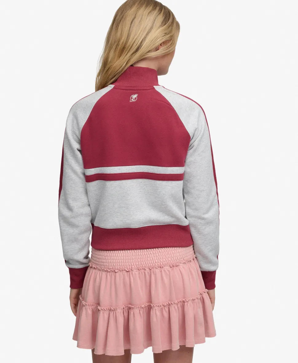 Tiered Jersey Mini Skirt