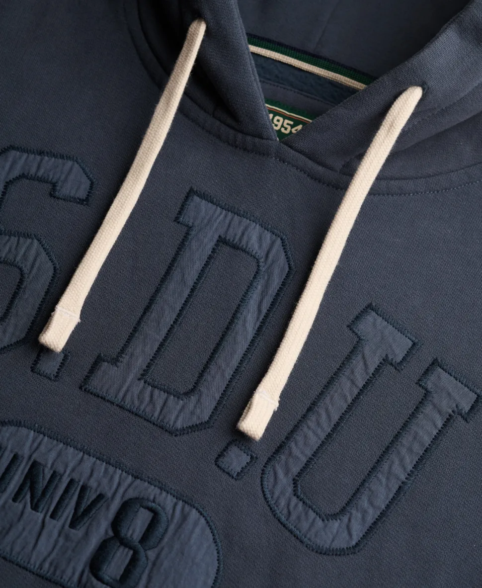 Tonal Applique Hoodie