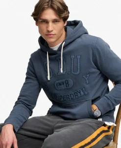 Tonal Applique Hoodie