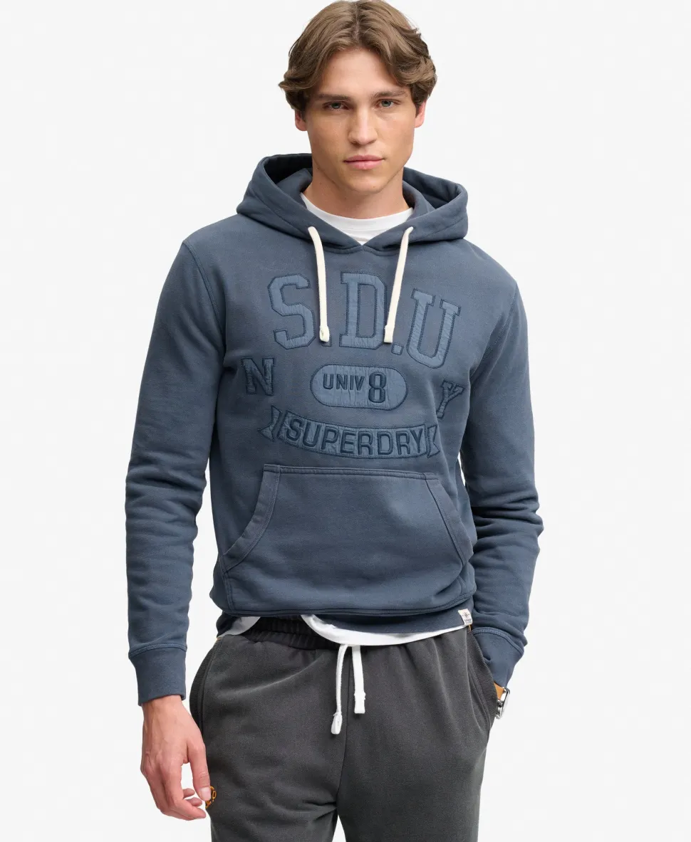 Tonal Applique Hoodie