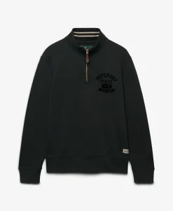 Tonal Half Zip Sweatshirt