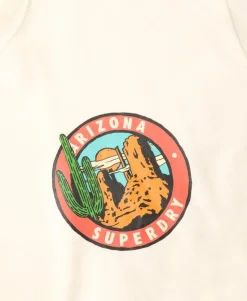 Travel Postcard Chest Print T-Shirt