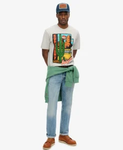Travel Postcard Graphic T-Shirt