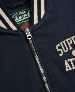 Twill Varsity Bomber Jacket