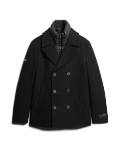 Two In One Wool Pea Coat