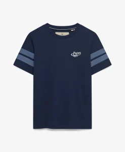 Varsity Stripe Script T-Shirt