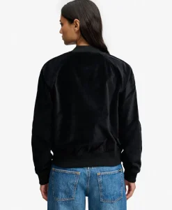 Velvet Bomber Jacket