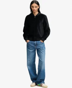 Velvet Bomber Jacket