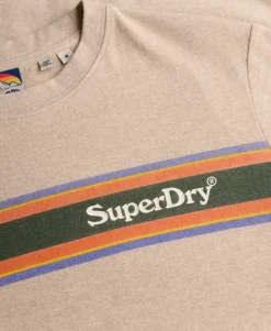 Venue Logo Stripe Relaxed T-Shirt