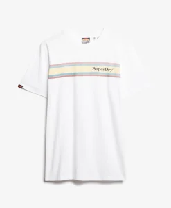 Venue Logo Stripe Relaxed T-Shirt