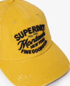 Vintage Applique Baseball Cap