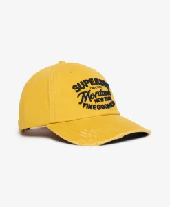 Vintage Applique Baseball Cap