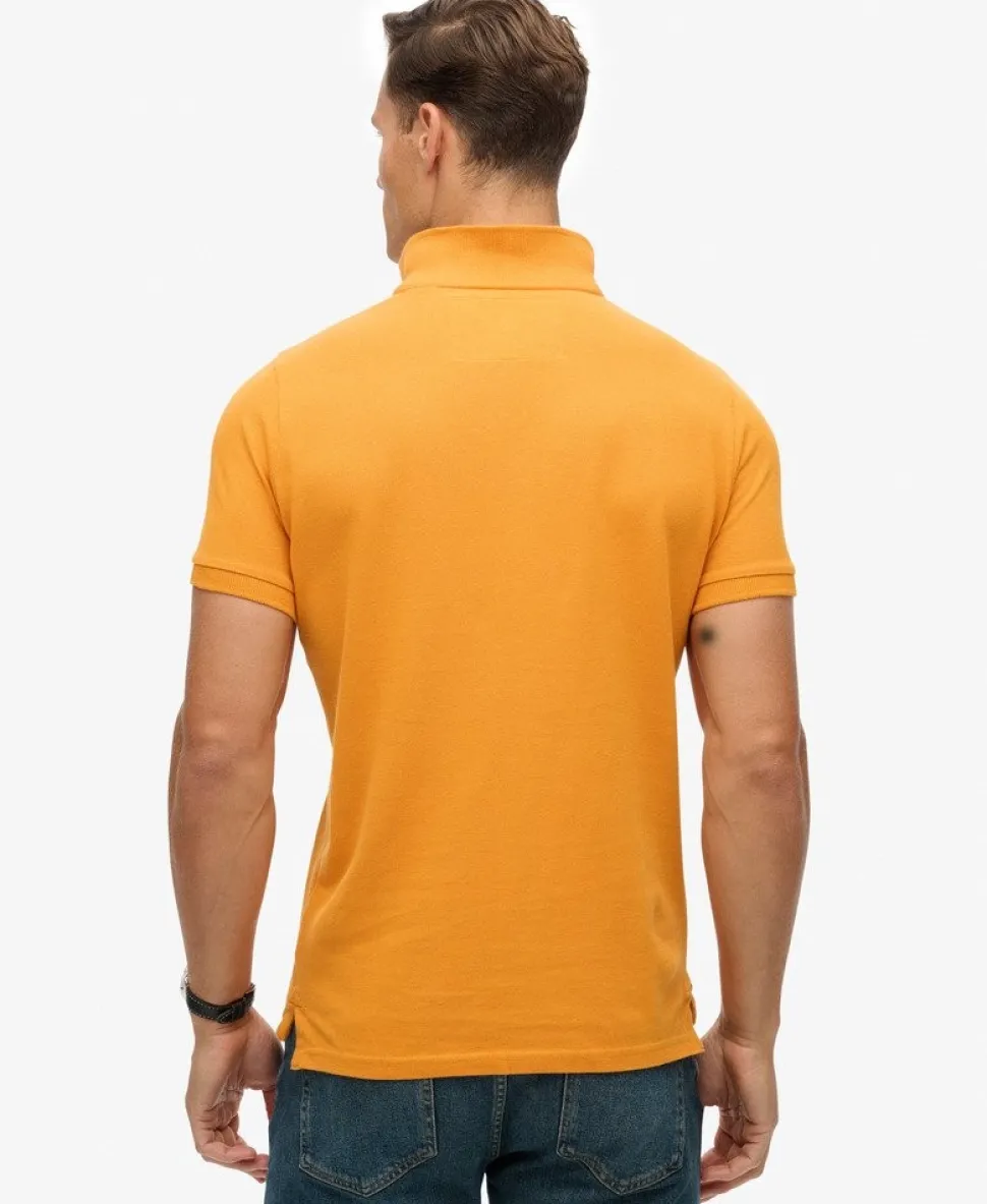 Vintage Athletic Embroidered Polo Shirt