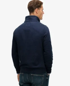 Vintage Athletic Henley Sweatshirt