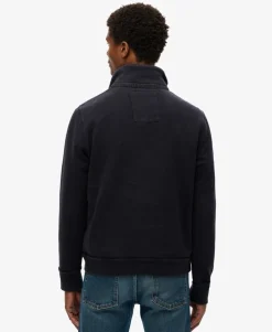 Vintage Athletic Henley Sweatshirt