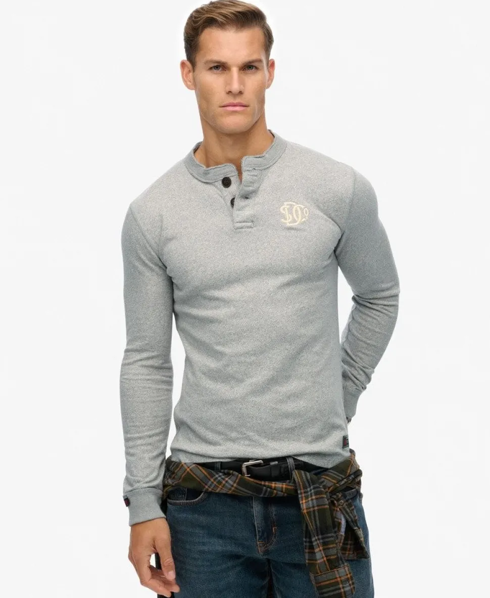 Vintage Athletic Henley Top